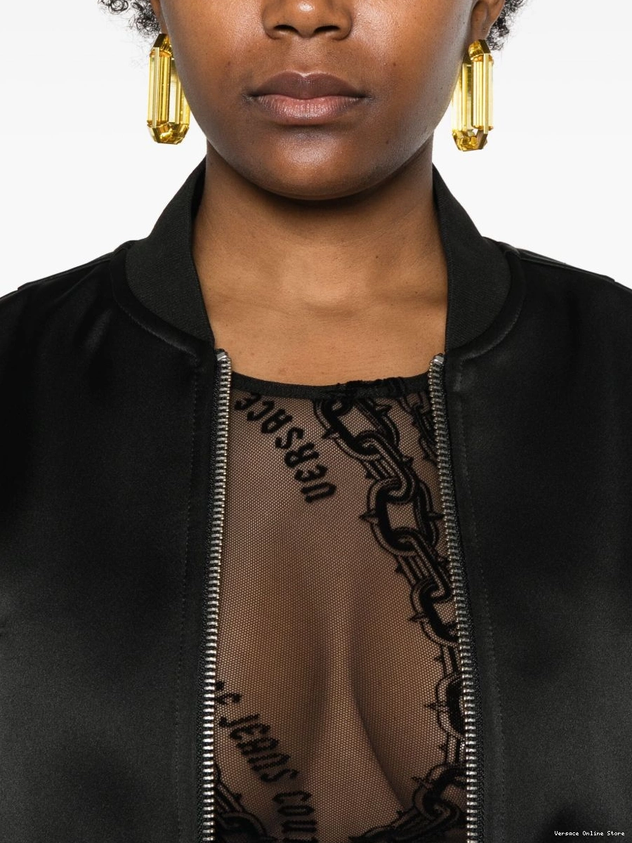 Affordable Chain top Jeans Versace Women Couture-flocked Couture 0801